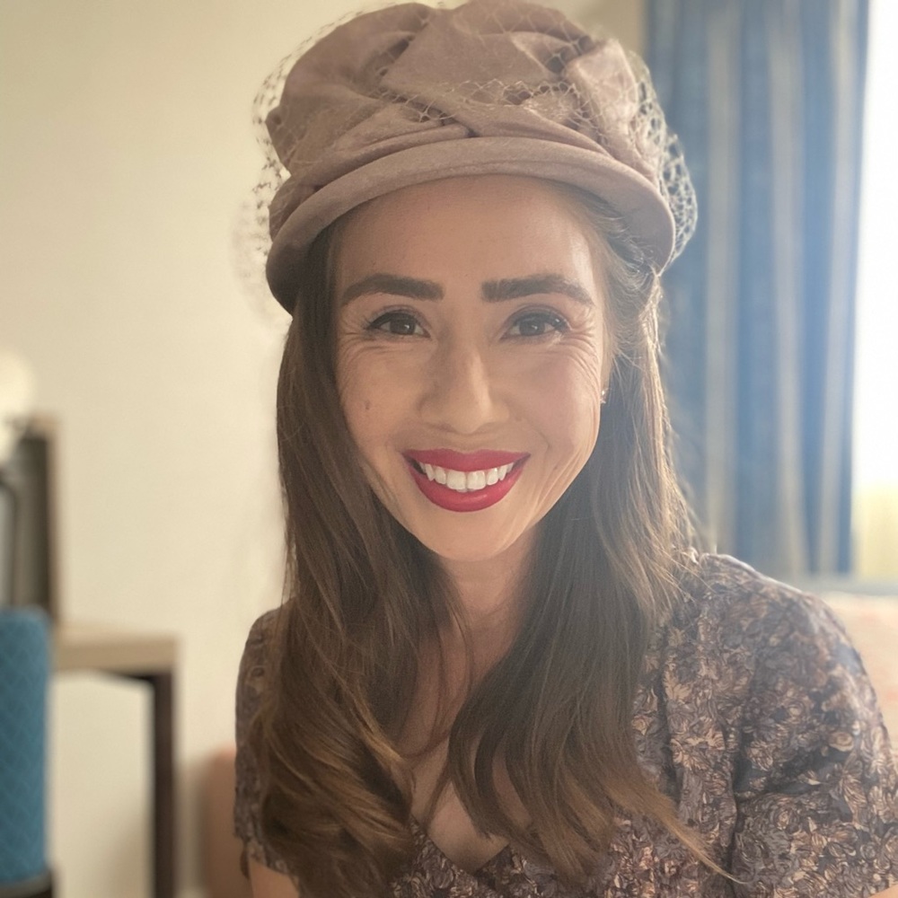 Vintage Union Made Taupe Pillbox Hat